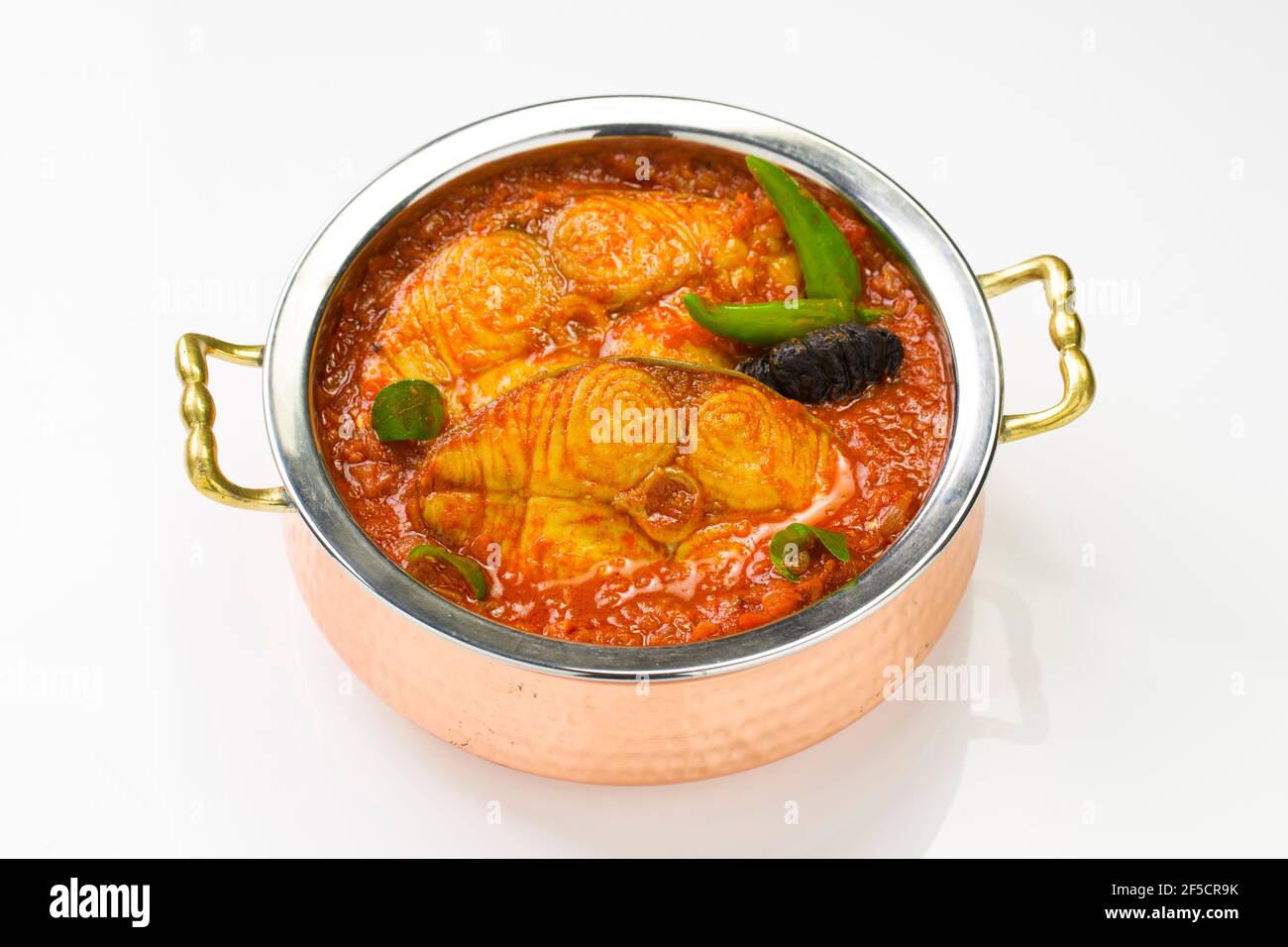 Seer Fish curry, traditional Indian fish curry ,kerala special