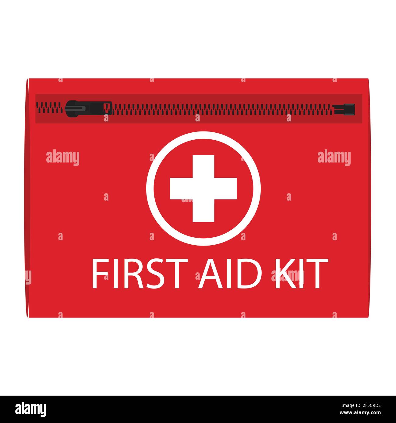 First aid kit isolated on white background Stock Vector Image & Art - Alamy