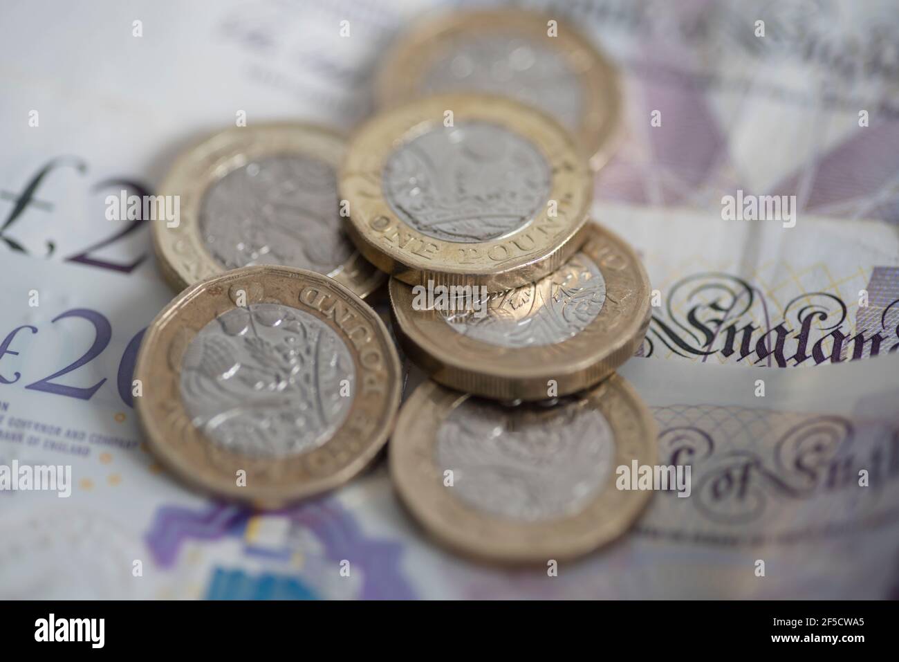 United Kingdom Money Stock Photo