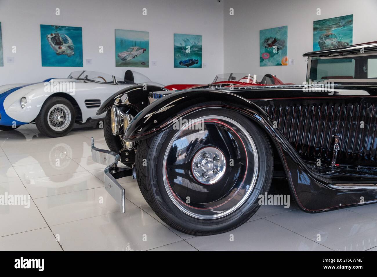 Miami Supercar Rooms, Florida, USA Stock Photo Alamy