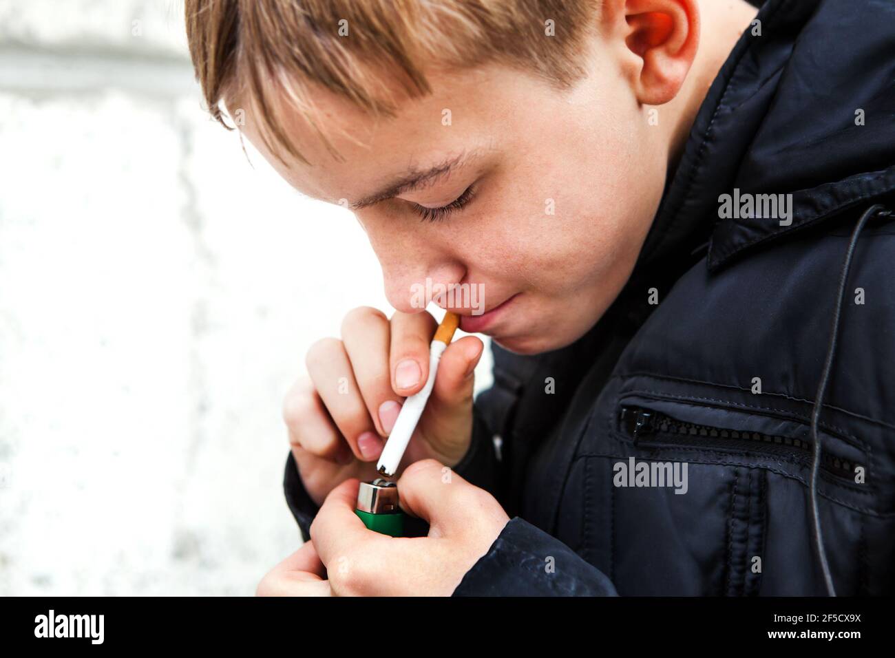 Kids Smoking Cigarettes