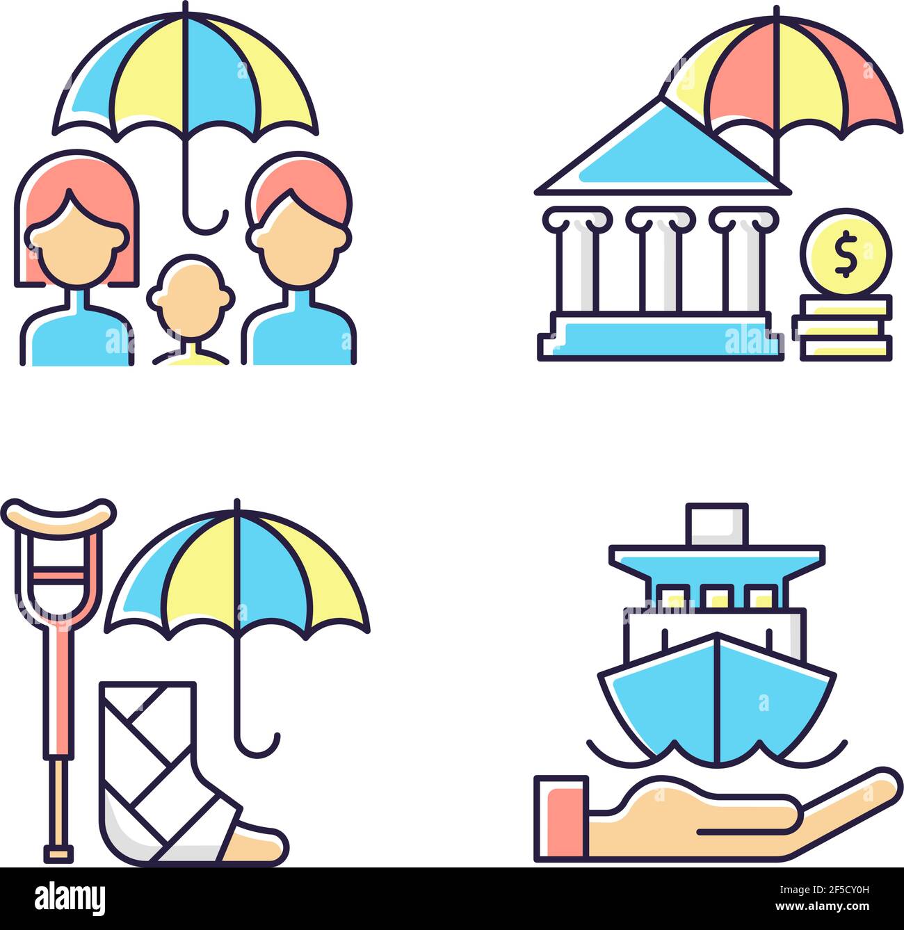 Insurance replacement Stock Vector Images - Alamy