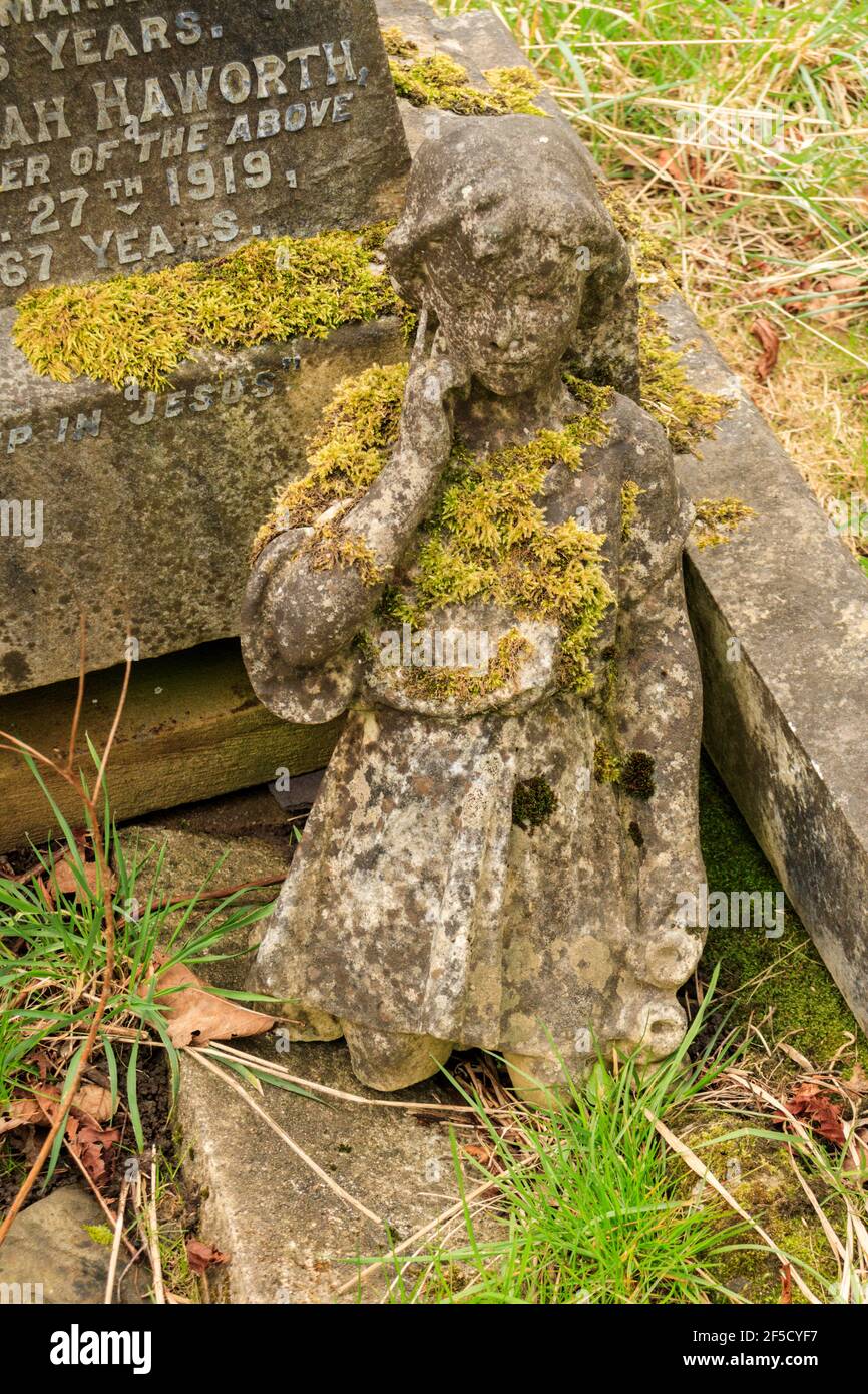 Gravestone at New Row Wesleyan Methodist Chapel. Heys Lane, Blackburn