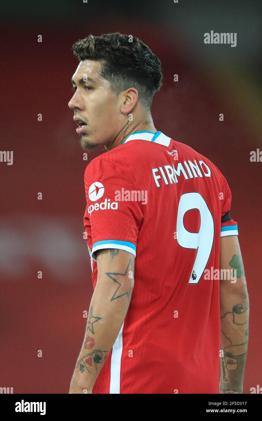 Roberto Firmino #9 of Liverpool during the game Stock Photo - Alamy