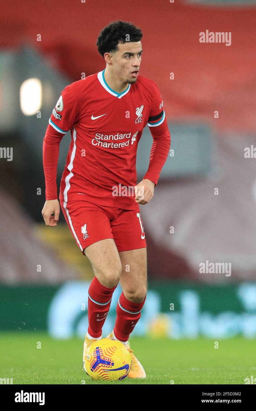 Curtis Jones #17 of Liverpool during the game Stock Photo - Alamy
