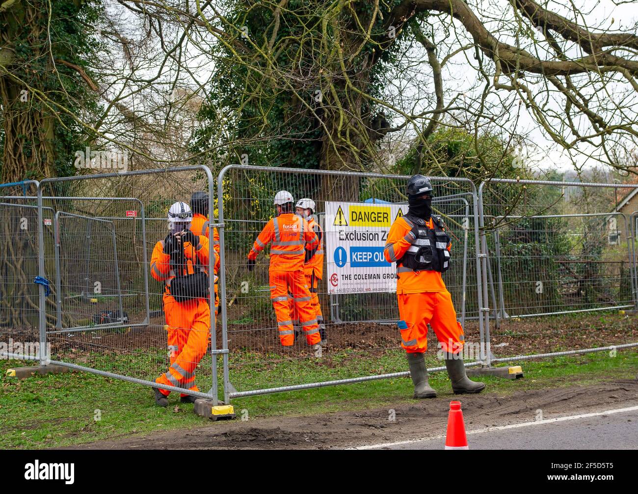 Hs2 filming hi-res stock photography and images - Alamy