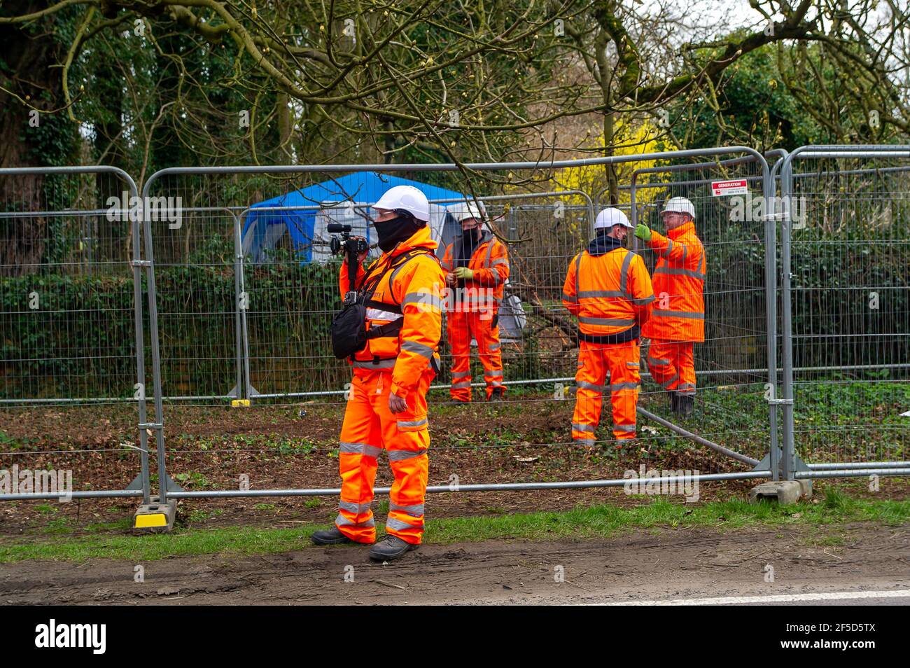 Hs2 filming hi-res stock photography and images - Alamy