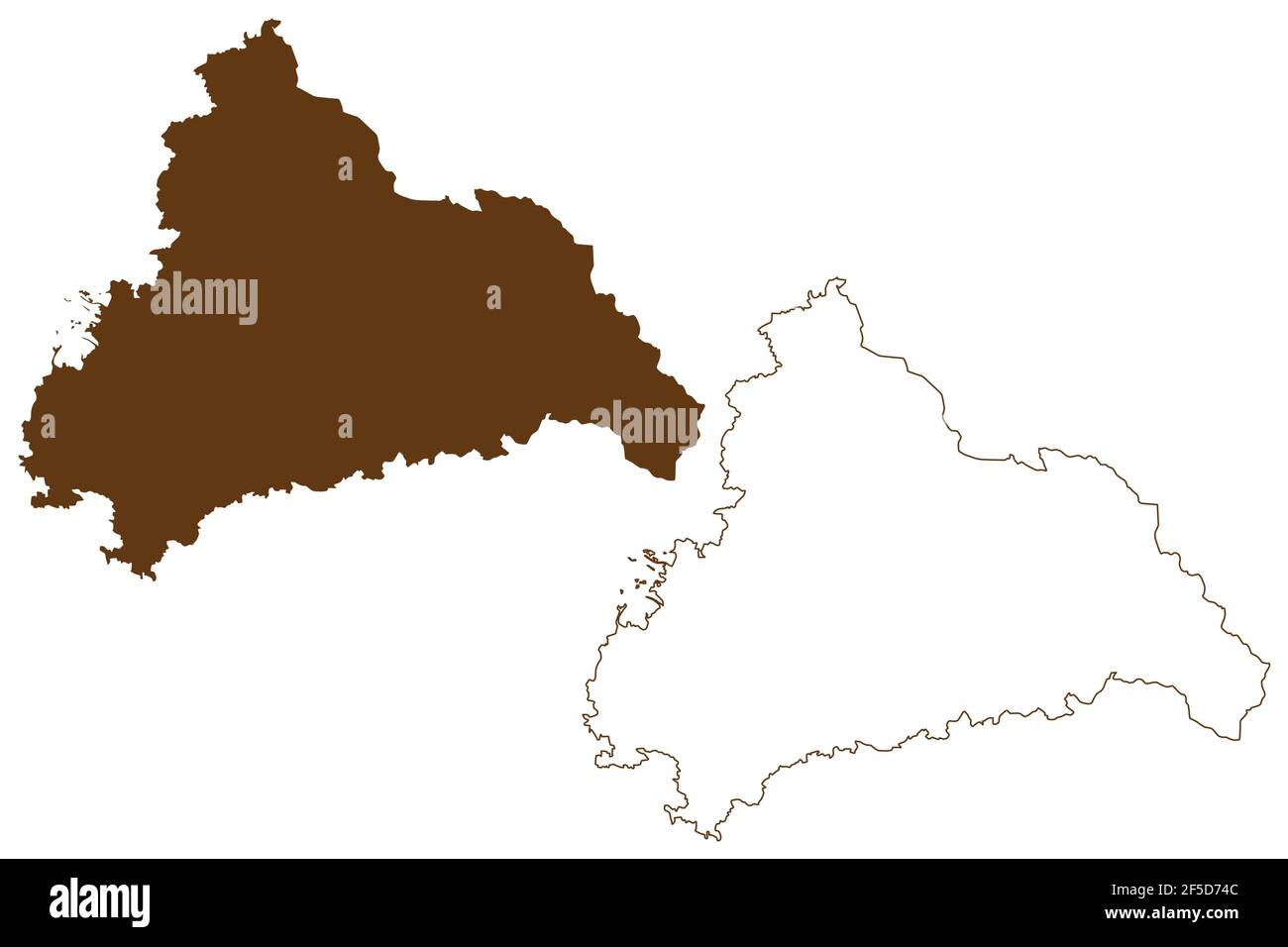 Cham district (Federal Republic of Germany, rural district Upper ...