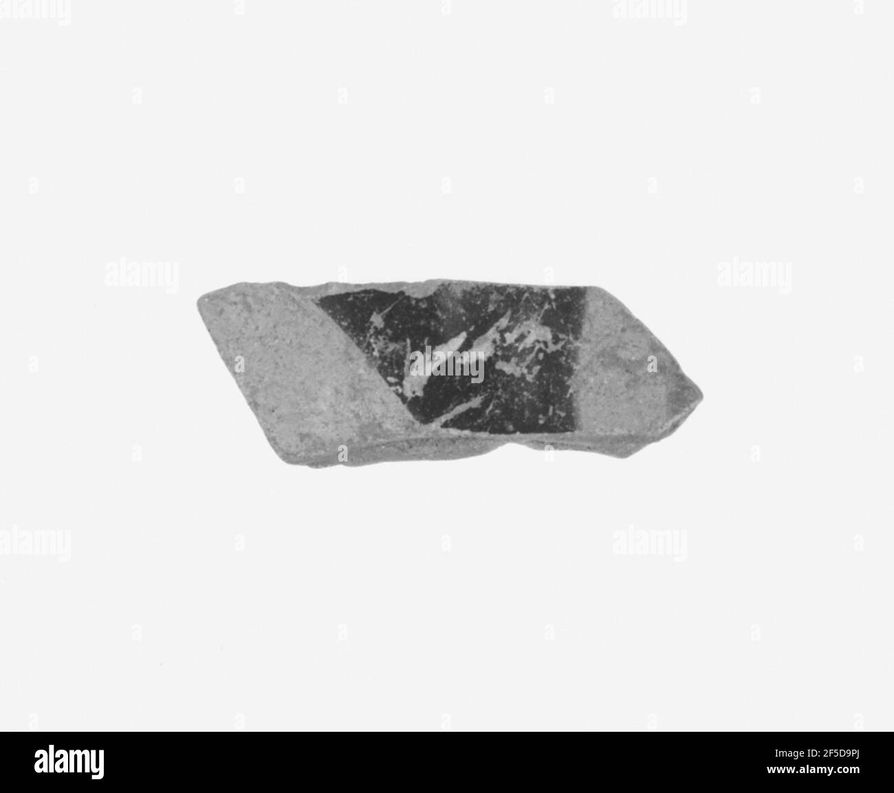 Attic Black-Figure Amphora Fragment. Unknown Stock Photo