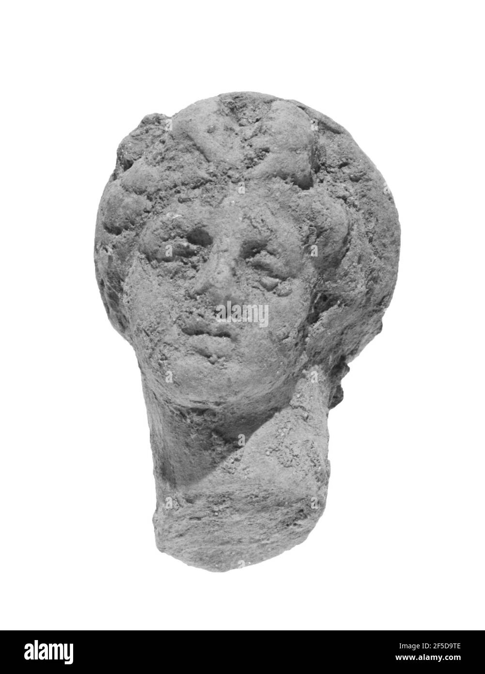 Head with Melon Coiffure and Kekryphalos. Unknown Stock Photo Alamy