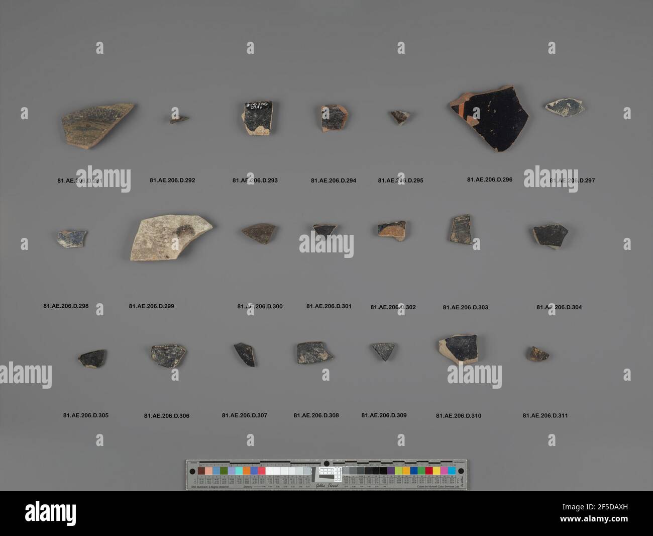 Attic RedFigure Vase Fragment. Unknown Stock Photo Alamy