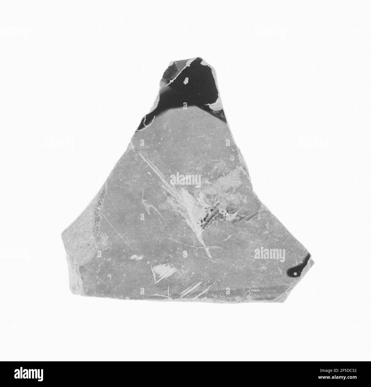 Attic Black-Figure Amphora Fragment. Unknown Stock Photo