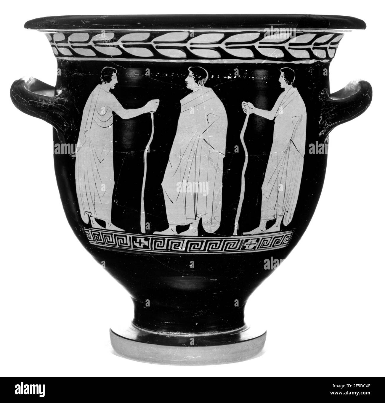 Lucanian RedFigure Bell Krater. Pisticci Painter (Greek (Attic Stock