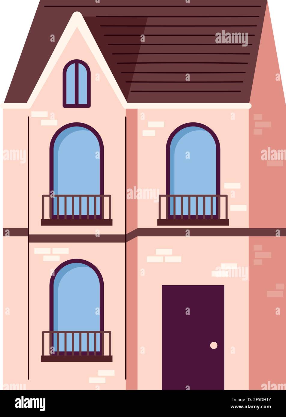 building front facade architecture Stock Vector Image & Art - Alamy