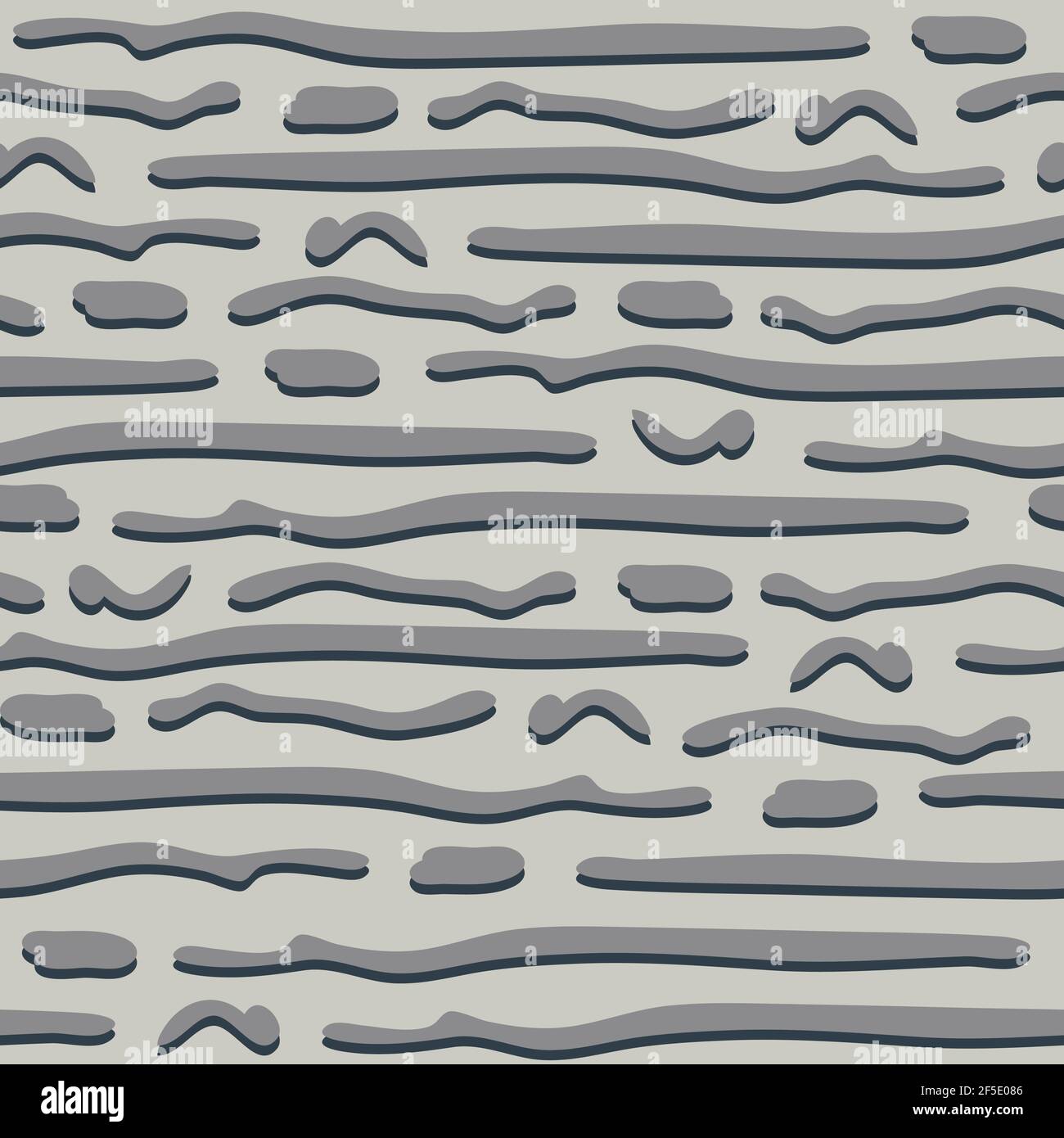 Seamless vector pattern texture on blue background. Simple wallpaper design with brush strokes. Textured effect with lines. Stock Vector
