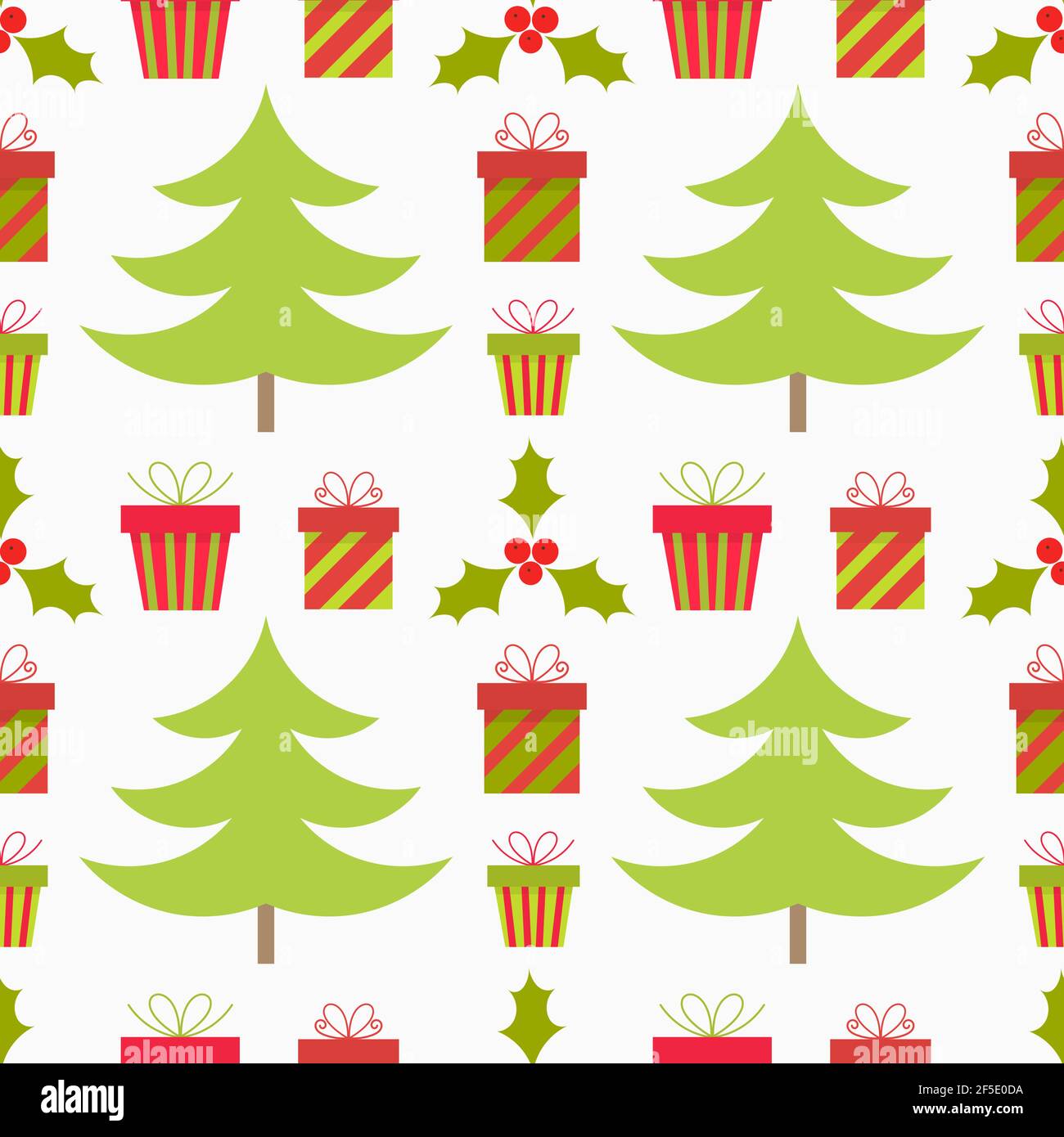 Christmas seamless pattern. Vector illustration Stock Vector Image ...