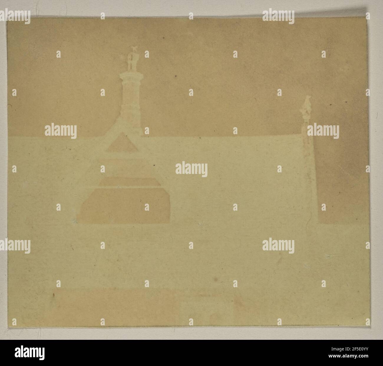 First Negative Image William henry fox talbot 1800 1877 of lacock abbey hi-res stock ...