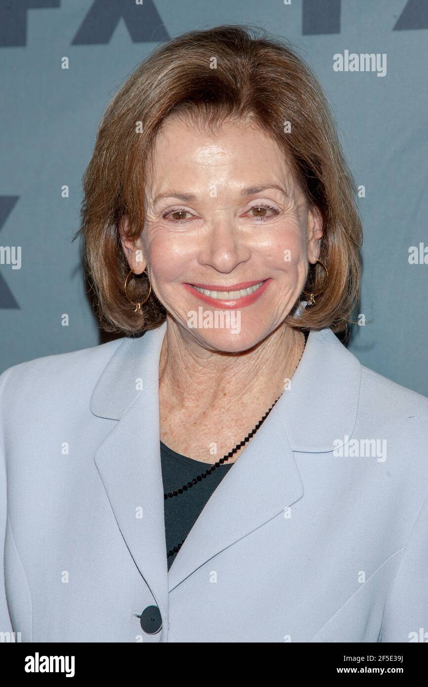 Actress Jessica Walter attends the 2012 FX Ad Sales Upfront at Lucky Strike on March 29, 2012 in New York City. Stock Photo