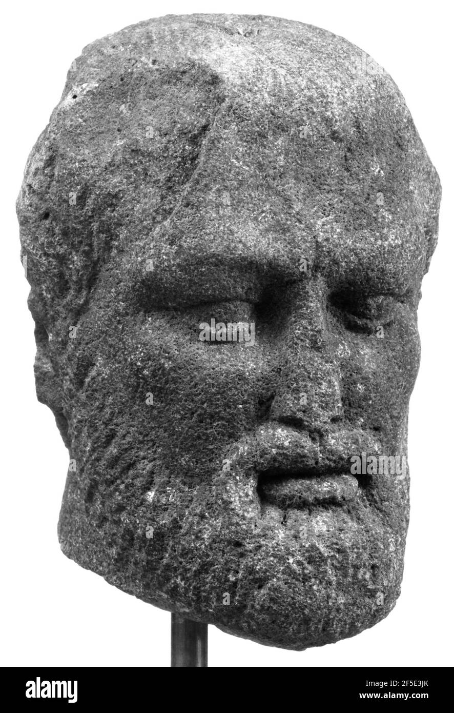 Portrait Of Aristotle Unknown Stock Photo Alamy