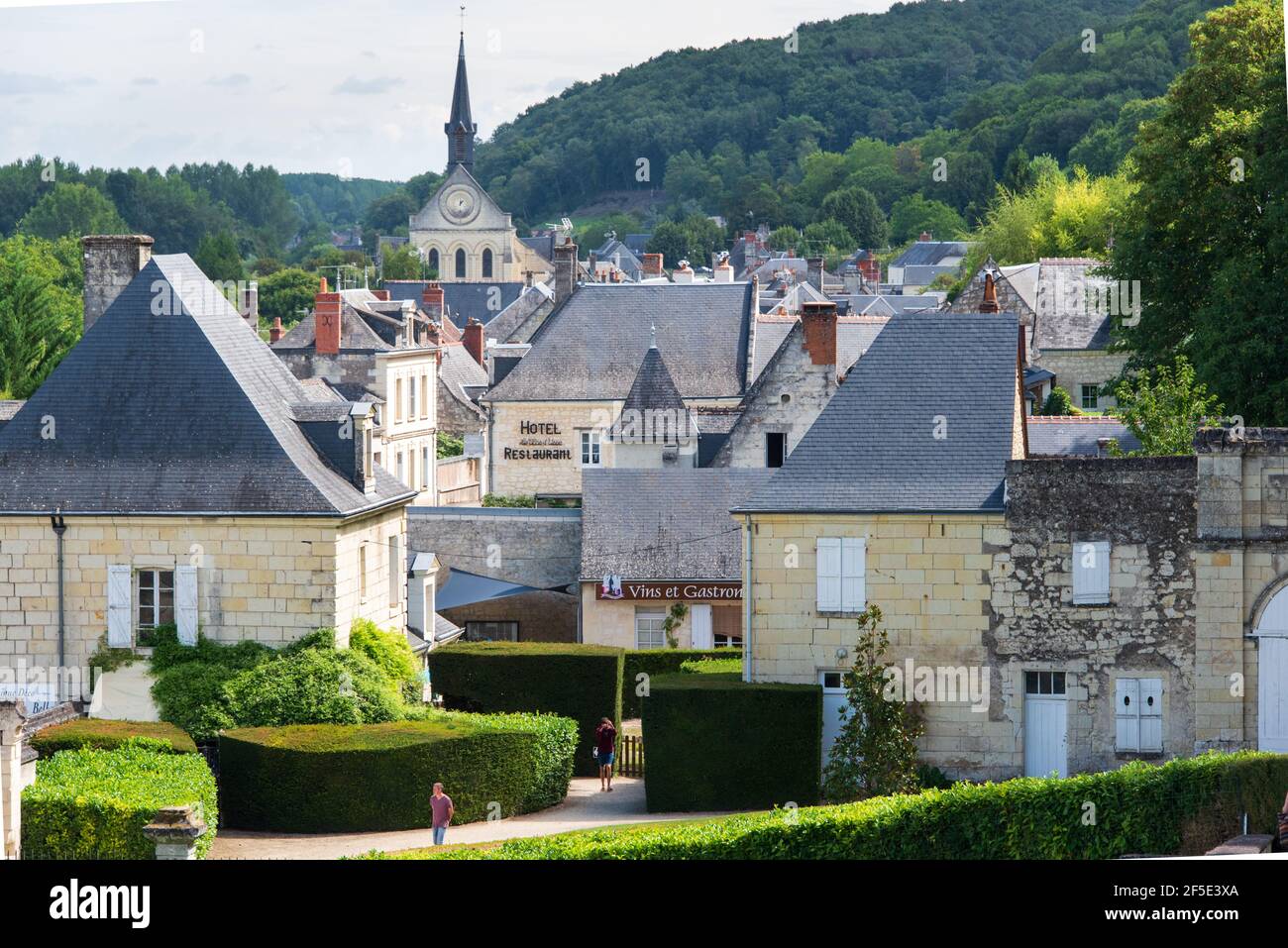 Usse Rigny The town of Rigny-Usse in the loire valley, home of the fairytale ...