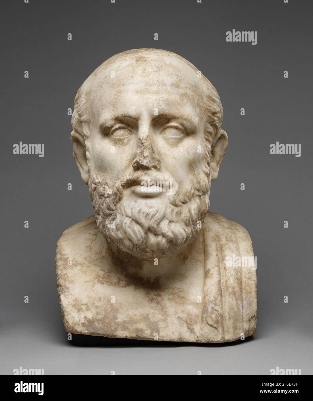 Herm Bust of a Greek Philosopher. Unknown Stock Photo