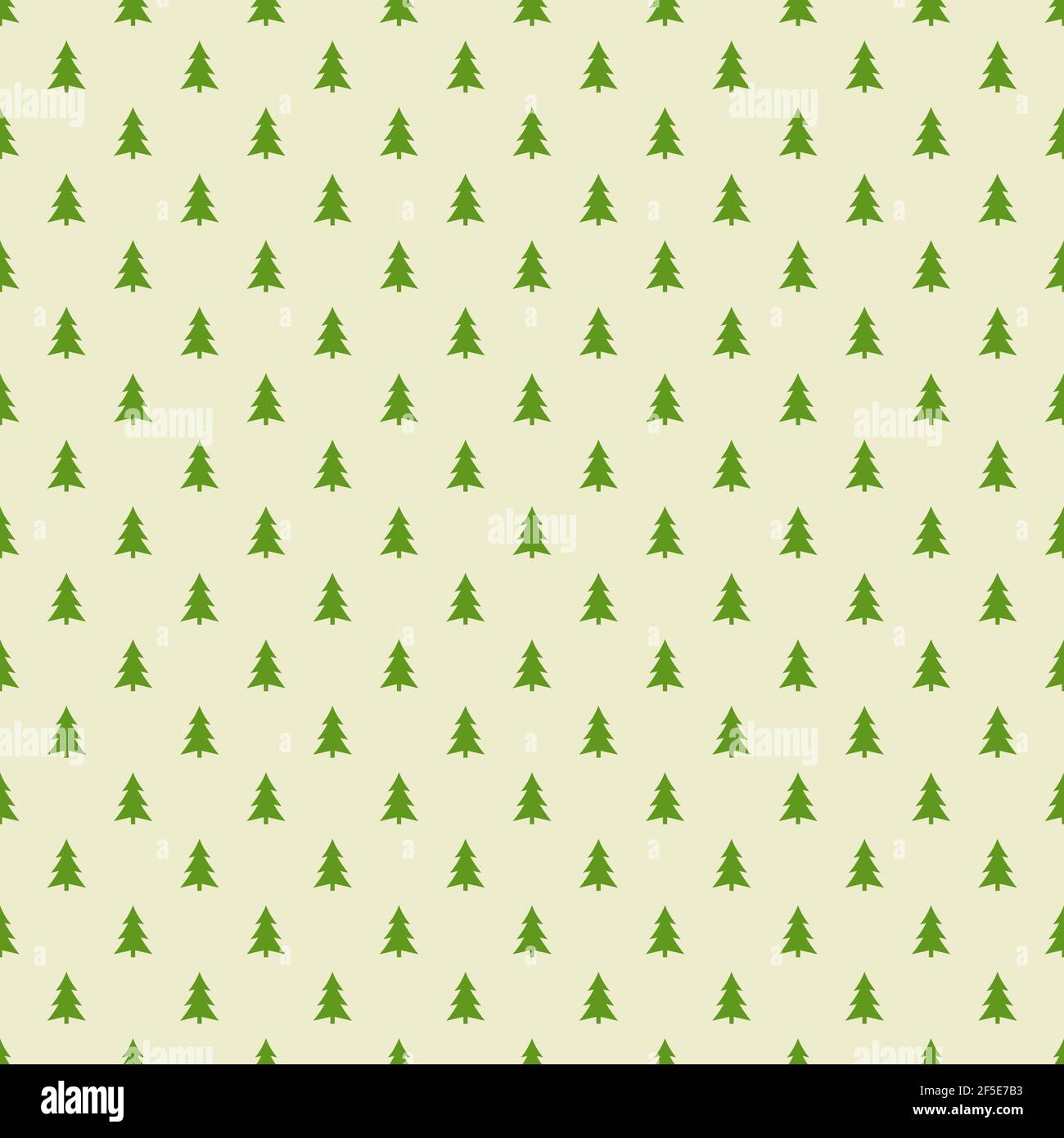 Christmas trees pattern. Vector illustration Stock Vector Image & Art ...