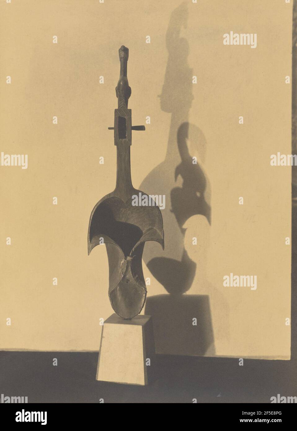 African Musical Instrument. Charles Sheeler (American, 1883 - 1965) Stock Photo