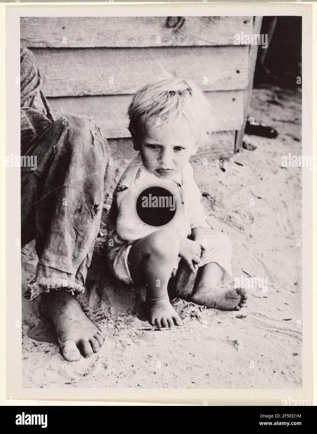 Othel Lee (Squeakie) Burroughs, Hale County, Alabama. Walker Evans (American, 1903 - 1975) Stock Photo