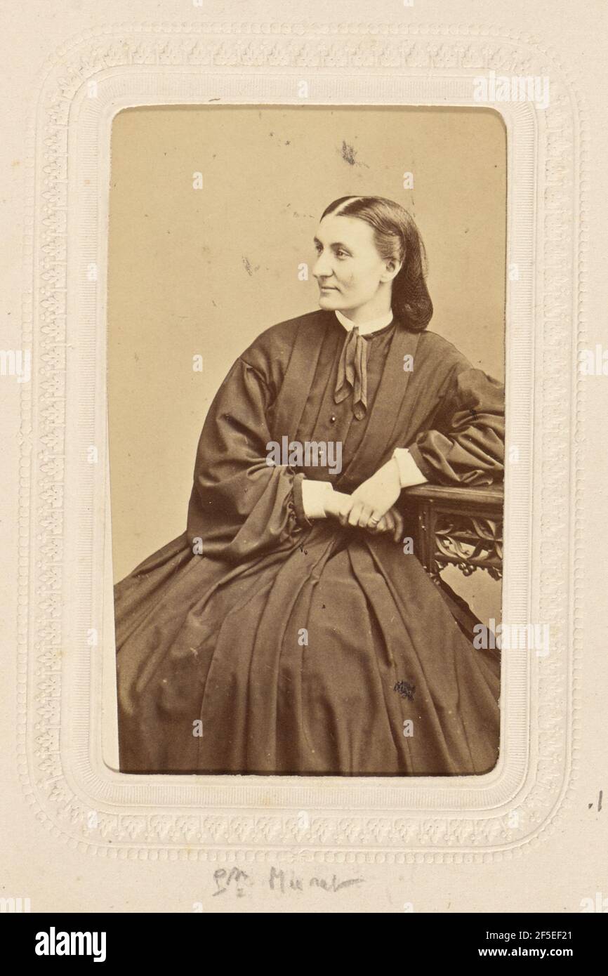 Baronesse de Saulcy. Leon Crémière & Cie. Stock Photo