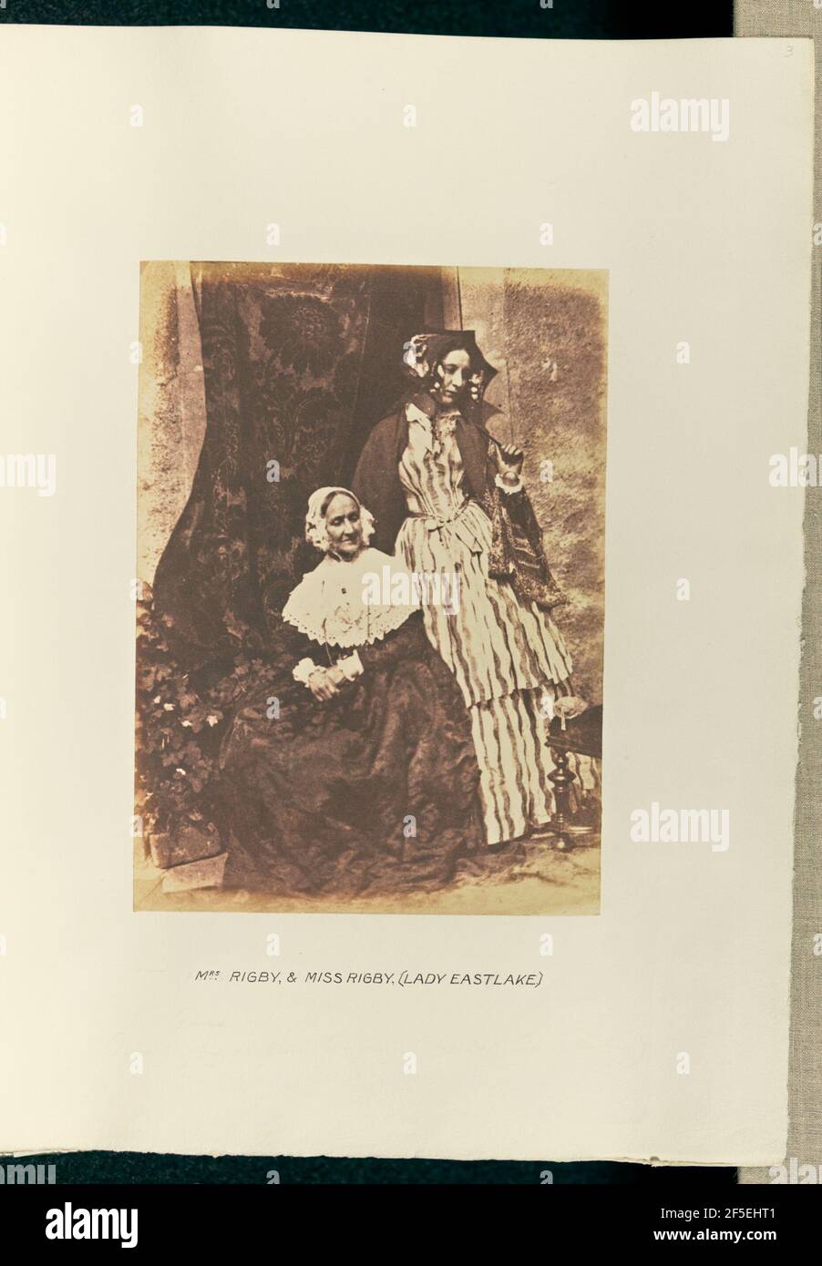 Mrs. Rigby and Miss Rigby, (Lady Eastlake). Hill & Adamson (Scottish ...