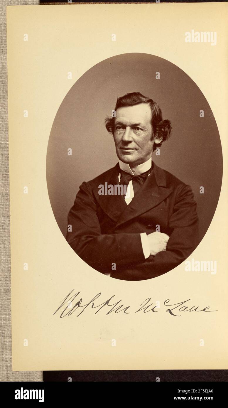 Robert Milligan McLane. Bendann Brothers (American, active 1850s 1873