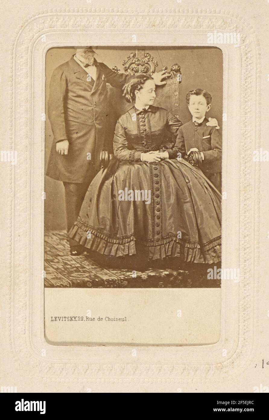 Emperor Napoleon III of France and Empress Eugenie in exile. News Photo -  Getty Images