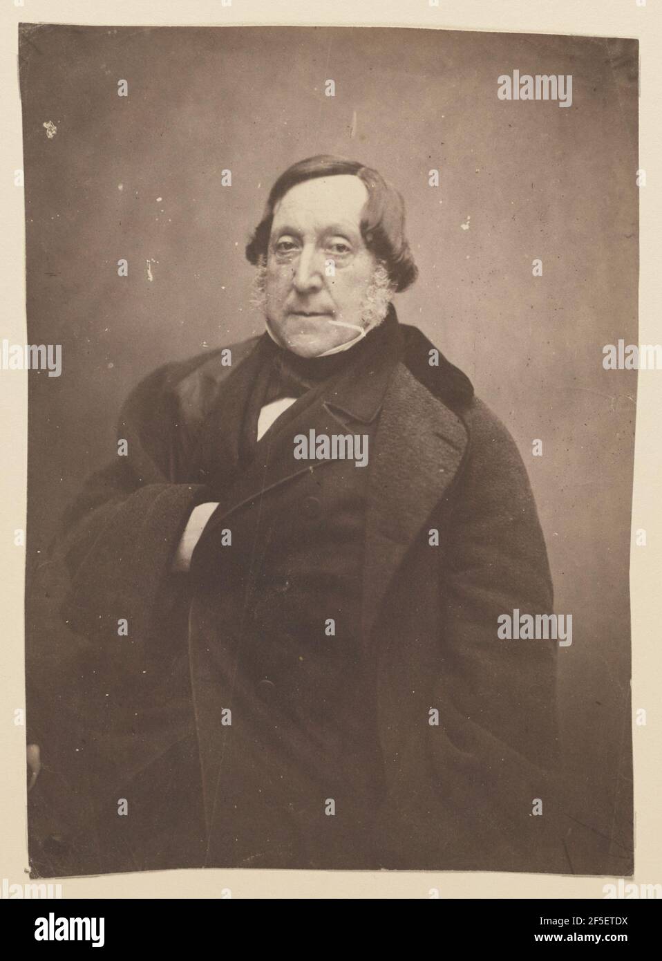 Gioachino Rossini. Nadar Gaspard Félix Tournachon (French, 1820 - 1910) Stock Photo
