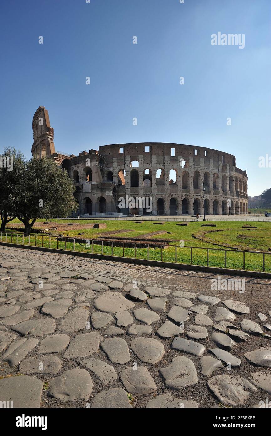 colosseum, rome, italy Stock Photo