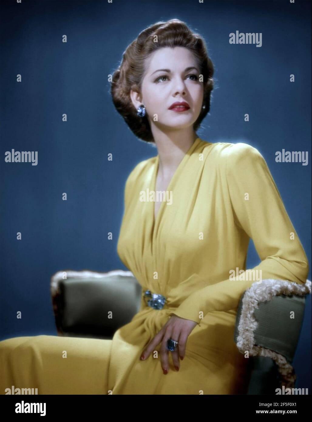 MARIA MONTEZ (1912-1951) Dominican film actress about 1943 Stock Photo