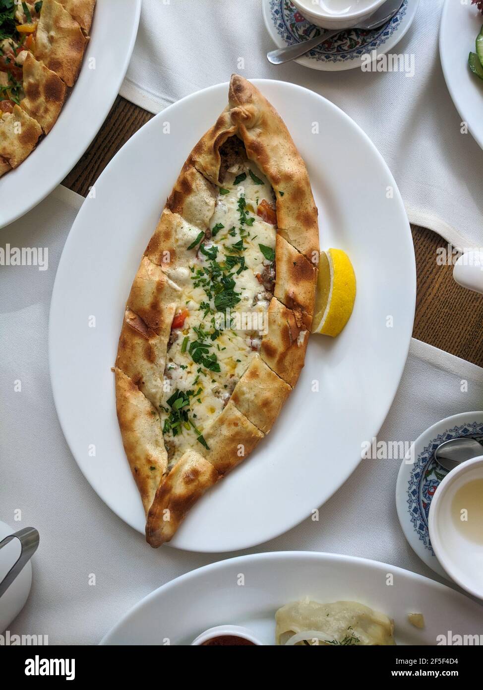 Pasty and salad hires stock photography and images Alamy