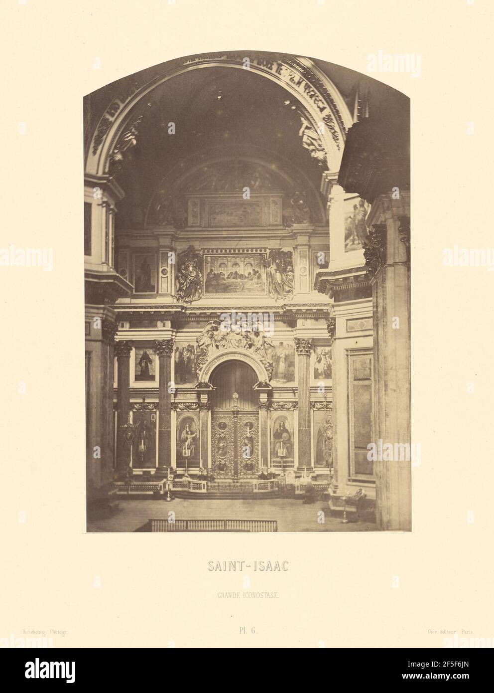 Saint Isaac, Grande Iconostase. Pierre-Ambrose Richebourg (French, 1810 ...