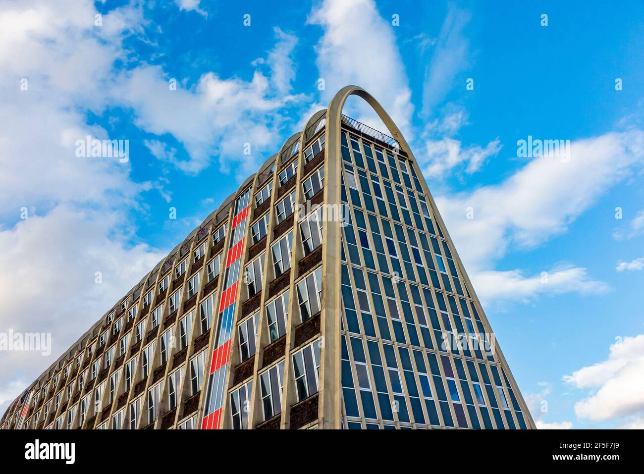 The Toast Rack Building In Fallowfield Manchester Uk Formerly Known As 