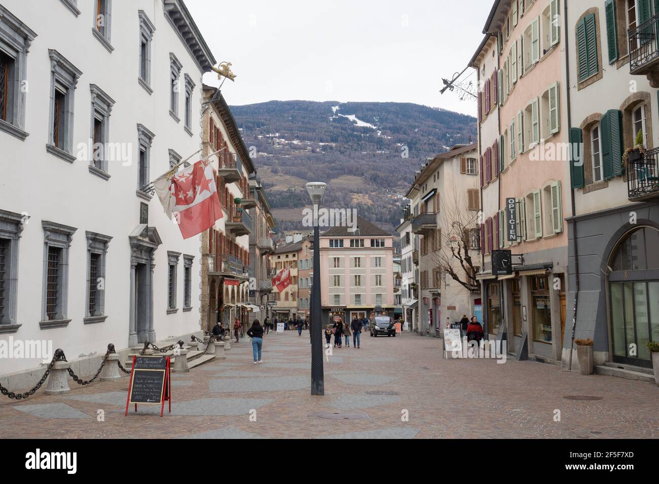 Sion switzerland street hires stock photography and images Alamy