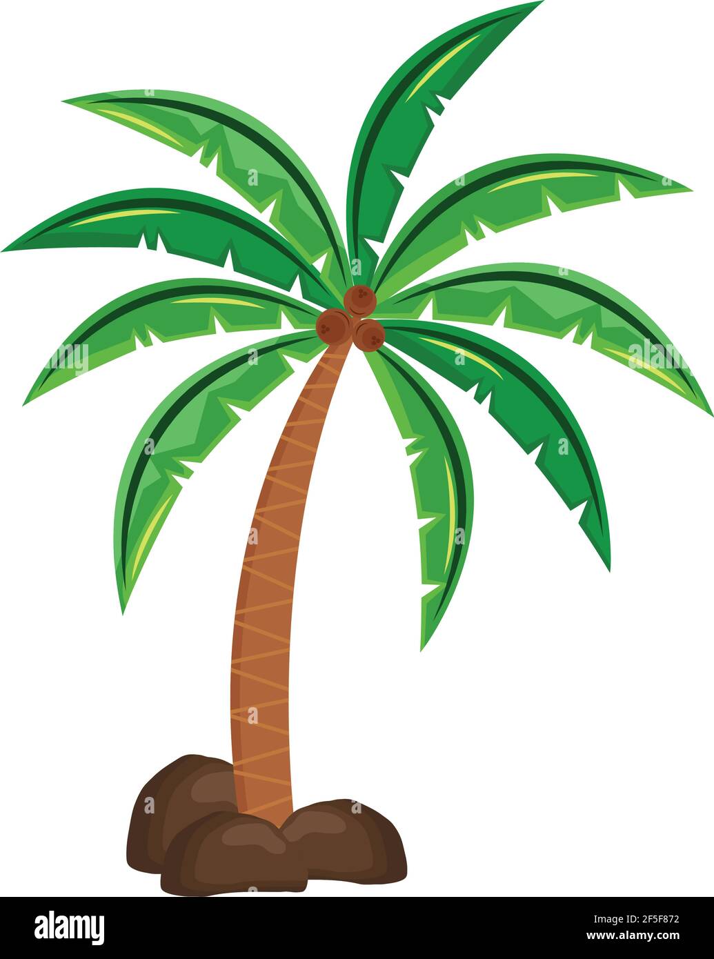 tropical tree palm Stock Vector Image & Art - Alamy