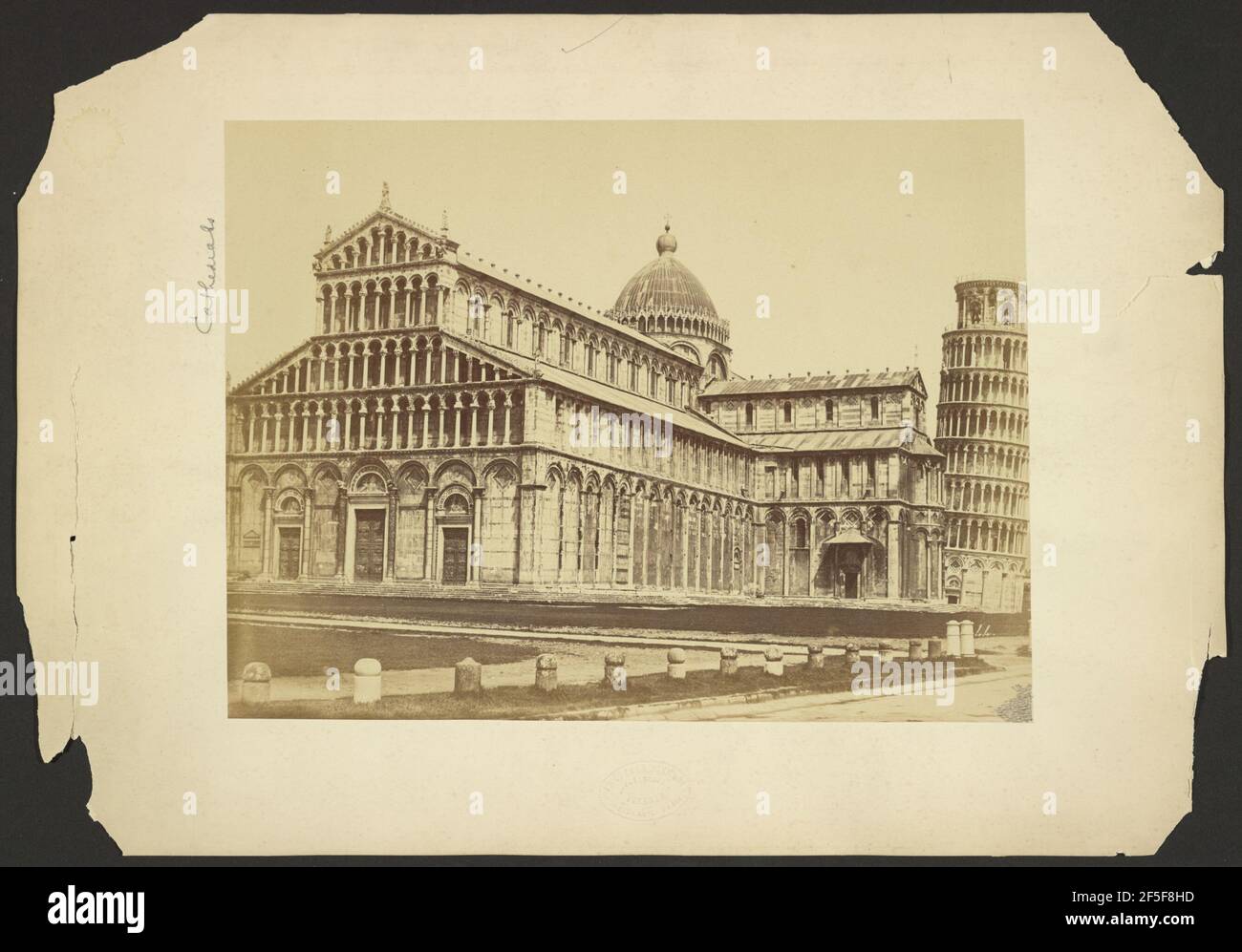 Pisa, The Duomo and Campanile. Fratelli Alinari (Italian, founded 1852) Stock Photo