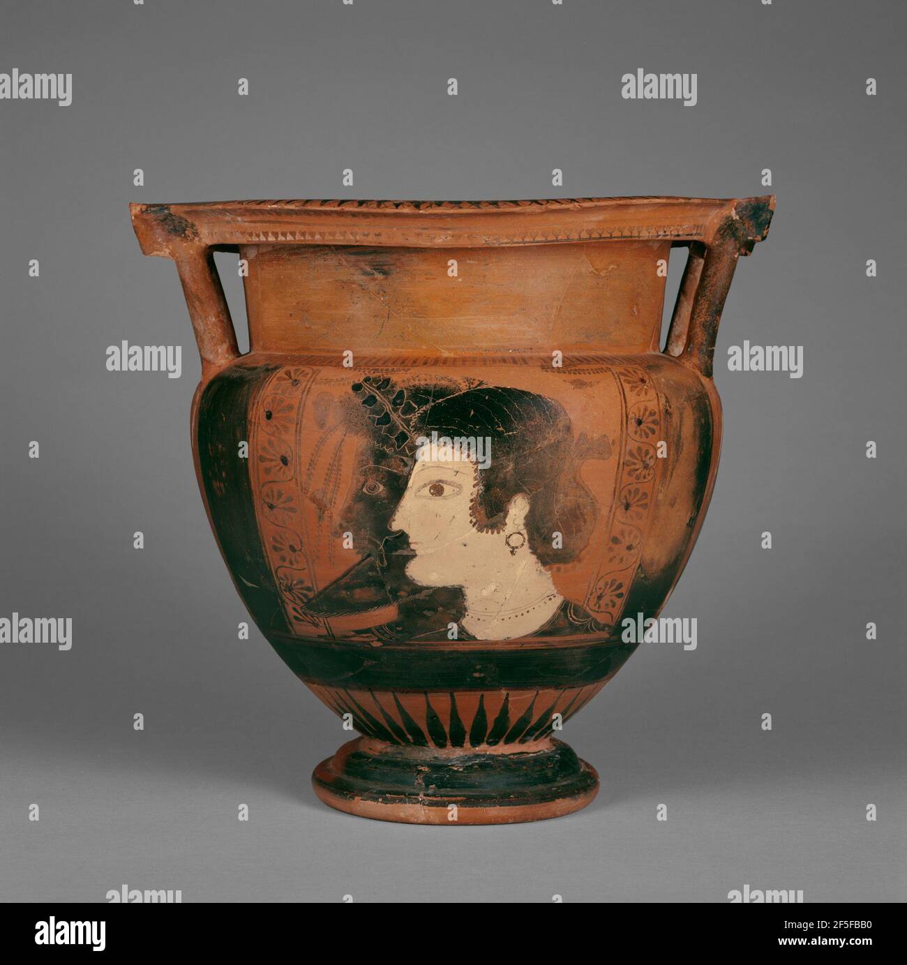 Attic BlackFigure Column Krater. Close to Painter of Louvre F311