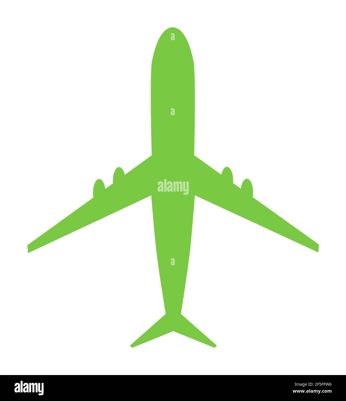 Airplane vector icon. Modern design, Fly travel symbol on white background . Stock Vector