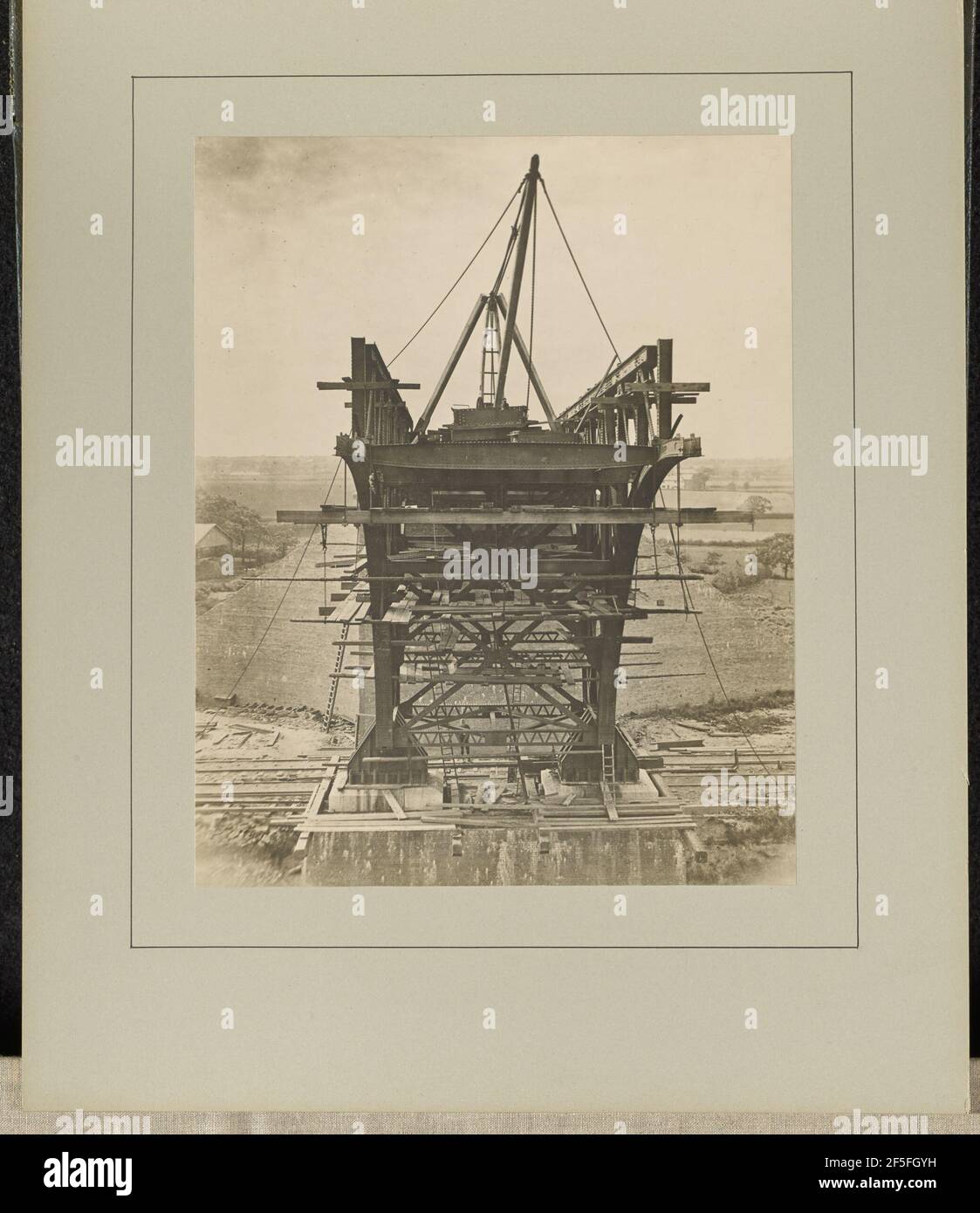 High level road bridge north cantilever hires stock photography and