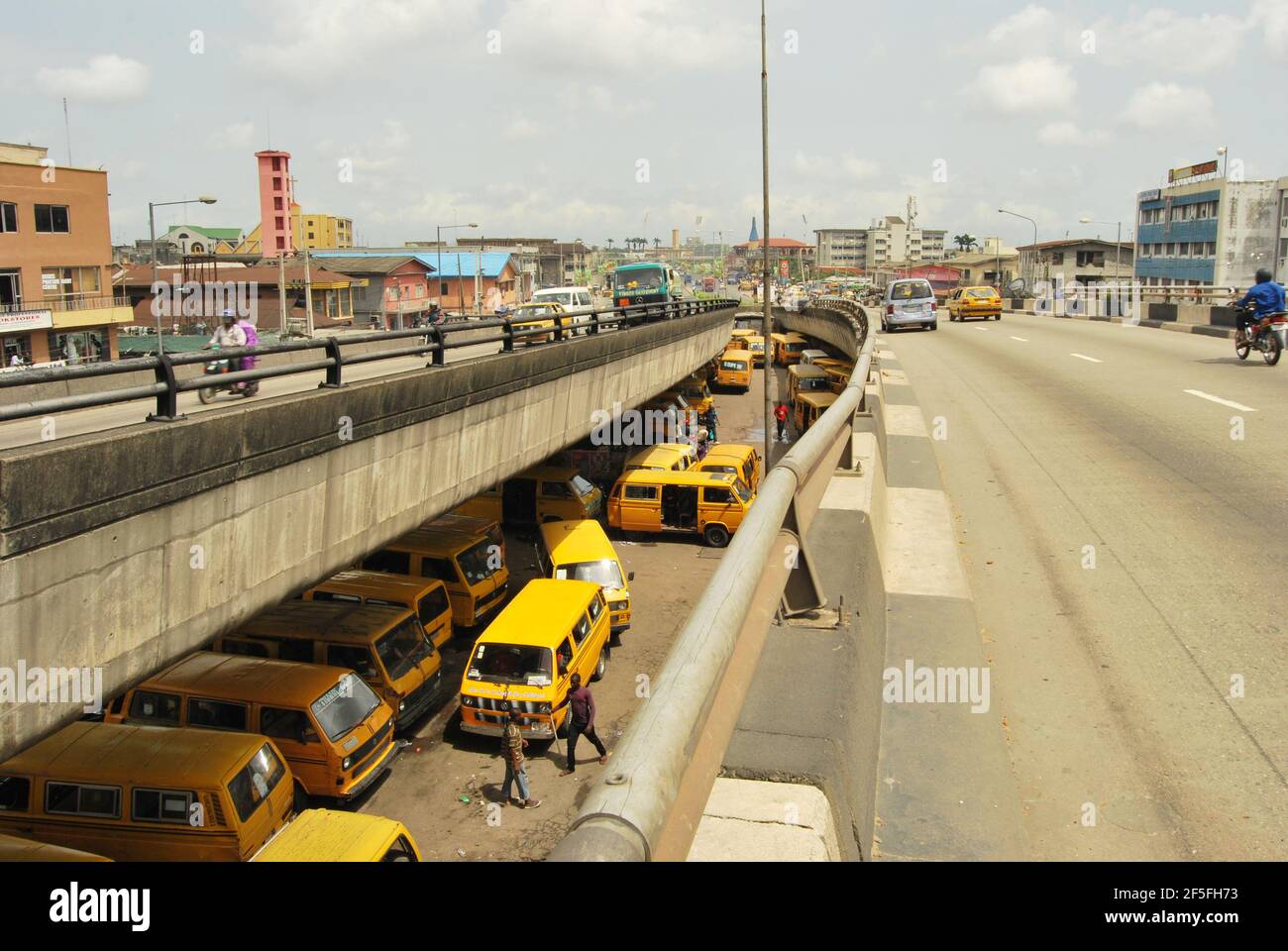 Ojuelegba, Lagos, Nigeria. Stock Photo