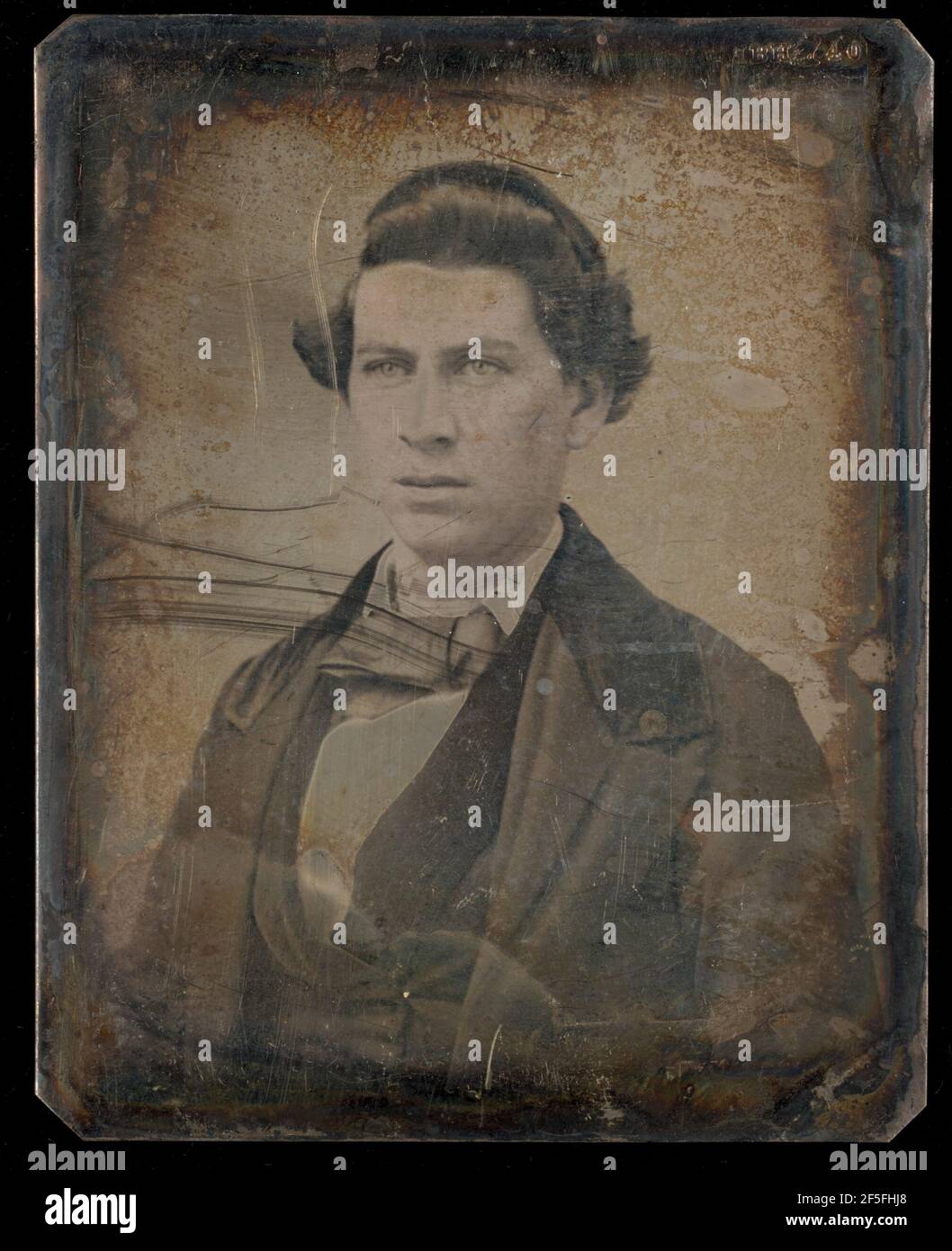 Portrait of a Man. Unknown maker, American Stock Photo