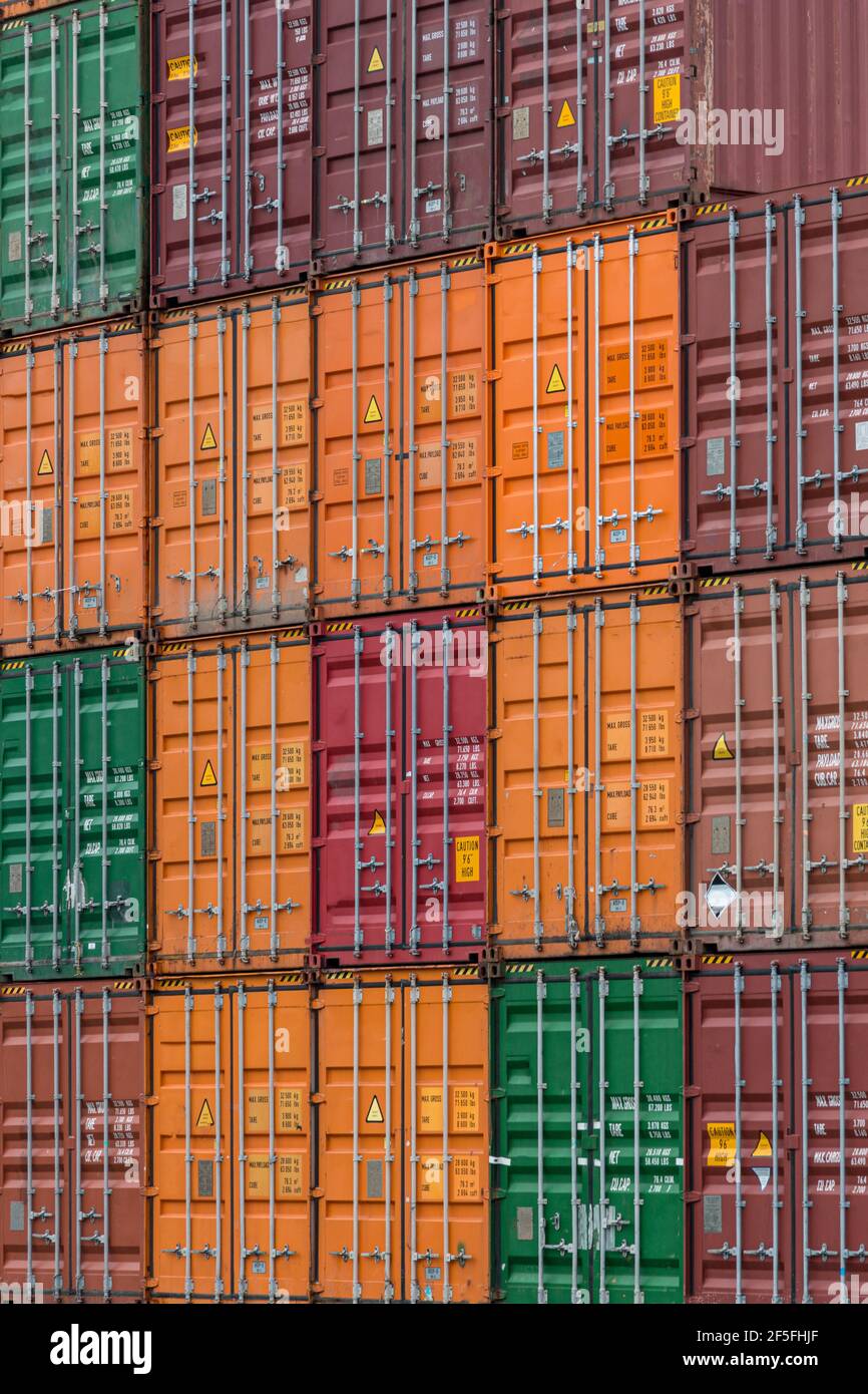 Each Container Several containers hi-res stock photography and images - Alamy