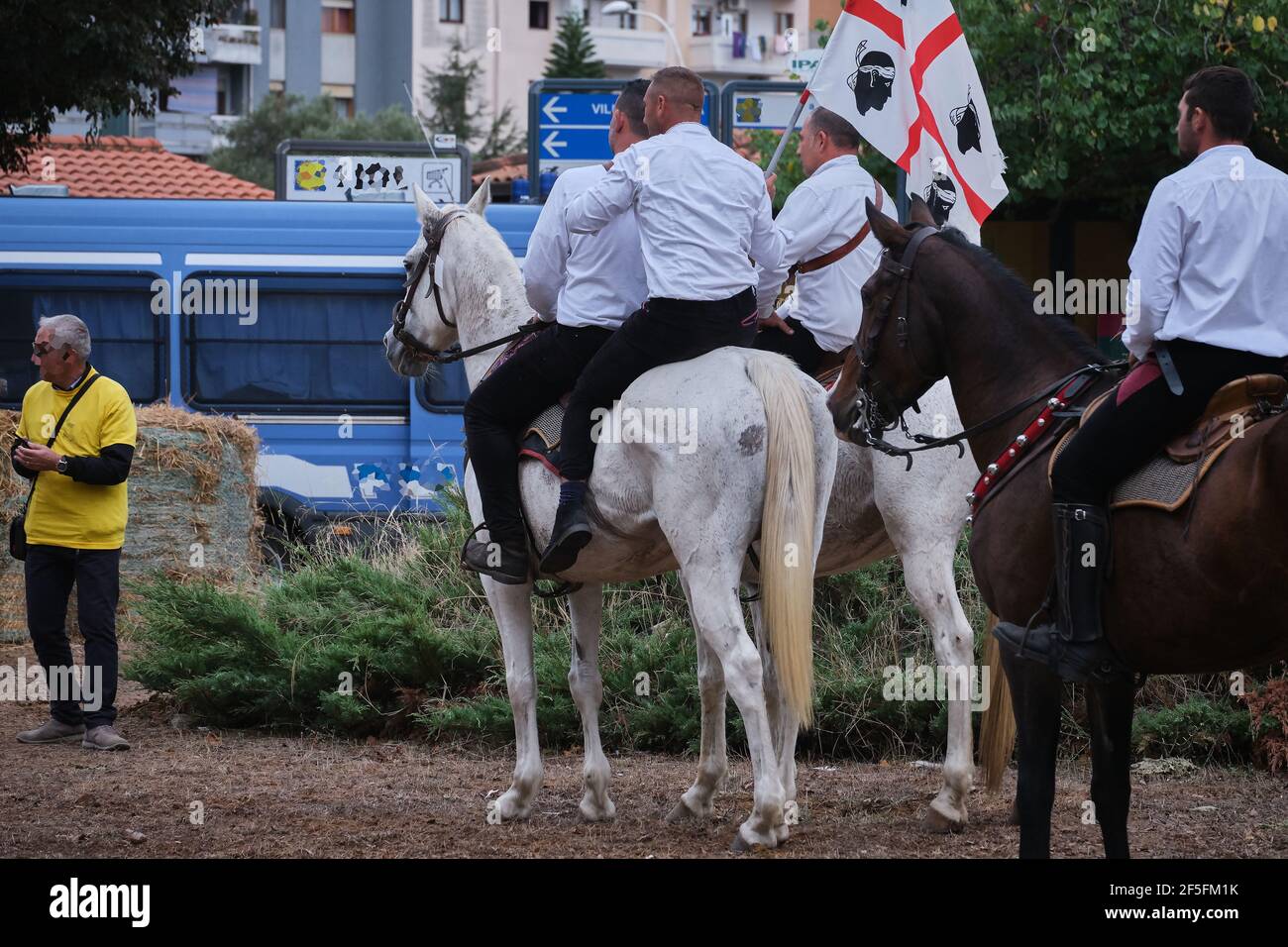 Sa Sortilla, Sortija, equestrian festival in Iglesias, Sardinia, Italy Stock Photo