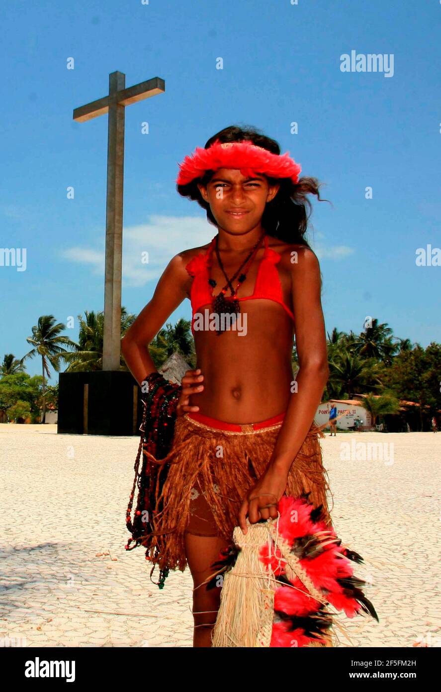 santa cruz cabralia bahia brazil november 5 2008 indigenous