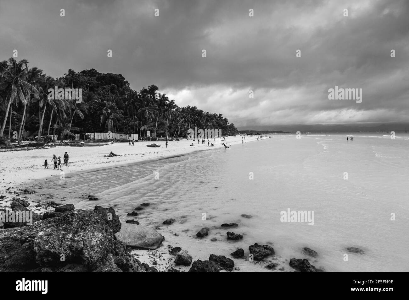 White Beach, Boracay, Aklan, The Philippines Stock Photo Alamy